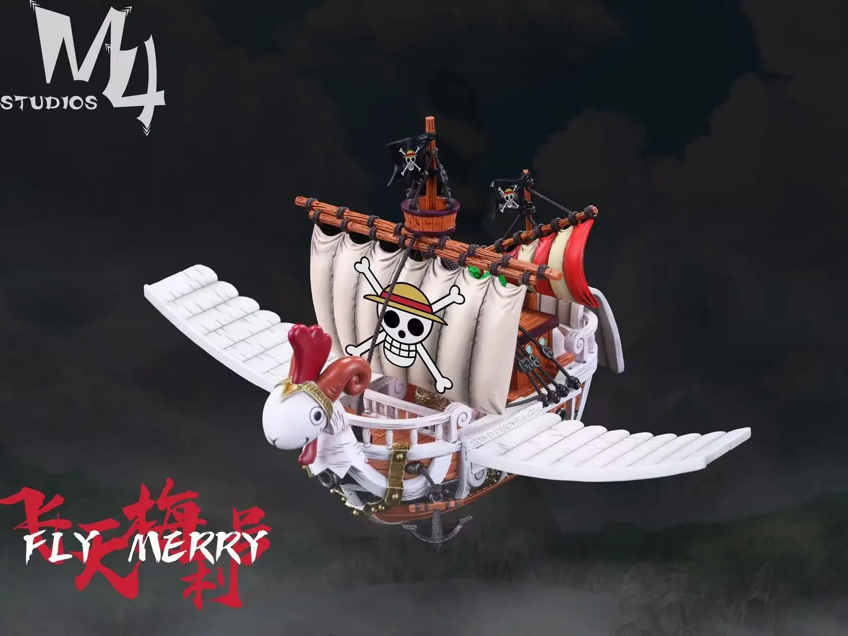 Flying Mode Going Merry - ONE PIECE Resin Statue - M4 Studios
