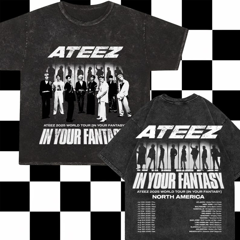 ATEEZ 2025 アメツ限定 T shirt frame ver ATEEZ 2025 アメツ限定 T shirt frame ver - メルカリ