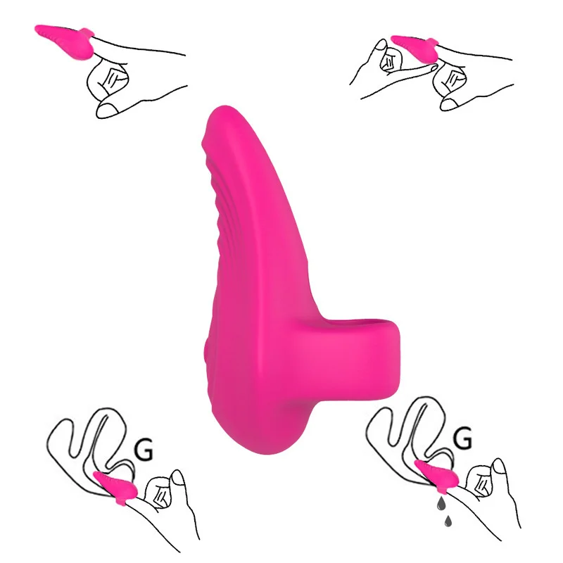 Vibrating Finger Cover Men And Women Share Fun Flirting Finger Cover Bullet Jump