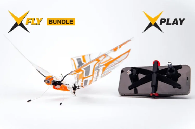 XFly - The first sensor-assisted ornithopter drone