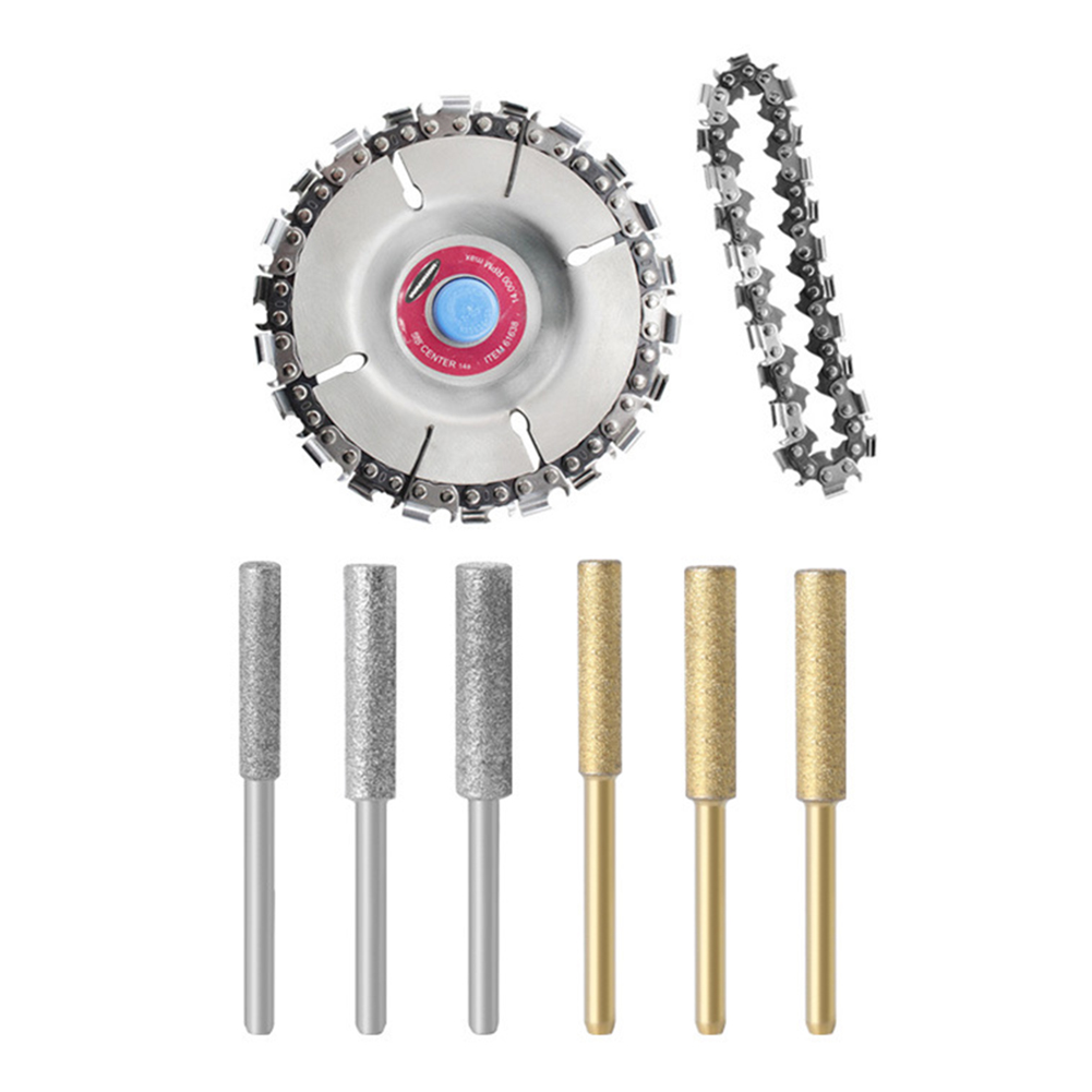 5pcs 4 inch Grinding Drill Bit Chain Saw Disc Set for 100/115 Angle Grinder, Gold, 501 Original
5pcs 4 inch Grinding Drill Bit Chain Saw Disc Set for 100/115 Angle Grinder, Gold, 501 Original