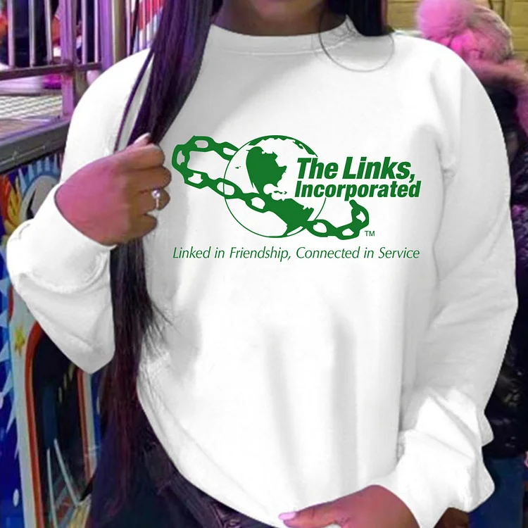 The links Printed Sweatshirt