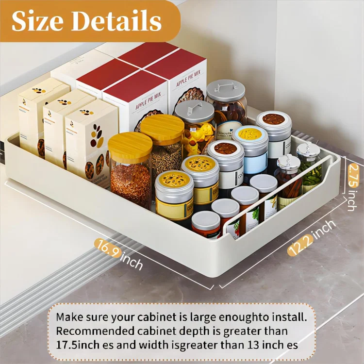 Pull out Cabinet Organizer