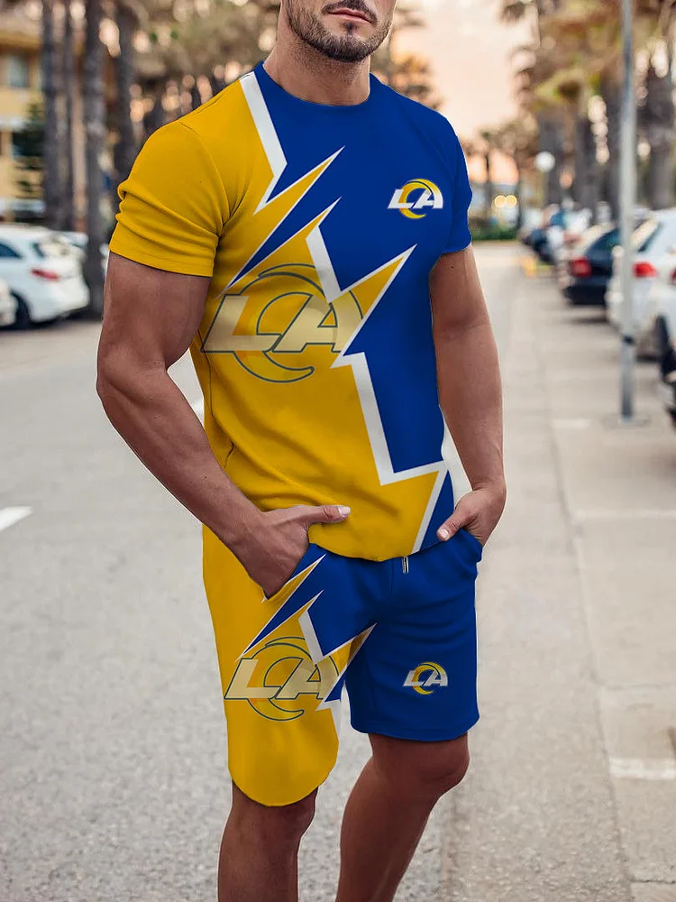 Los Angeles Rams
Limited Edition Top And Shorts Two-Piece Suits