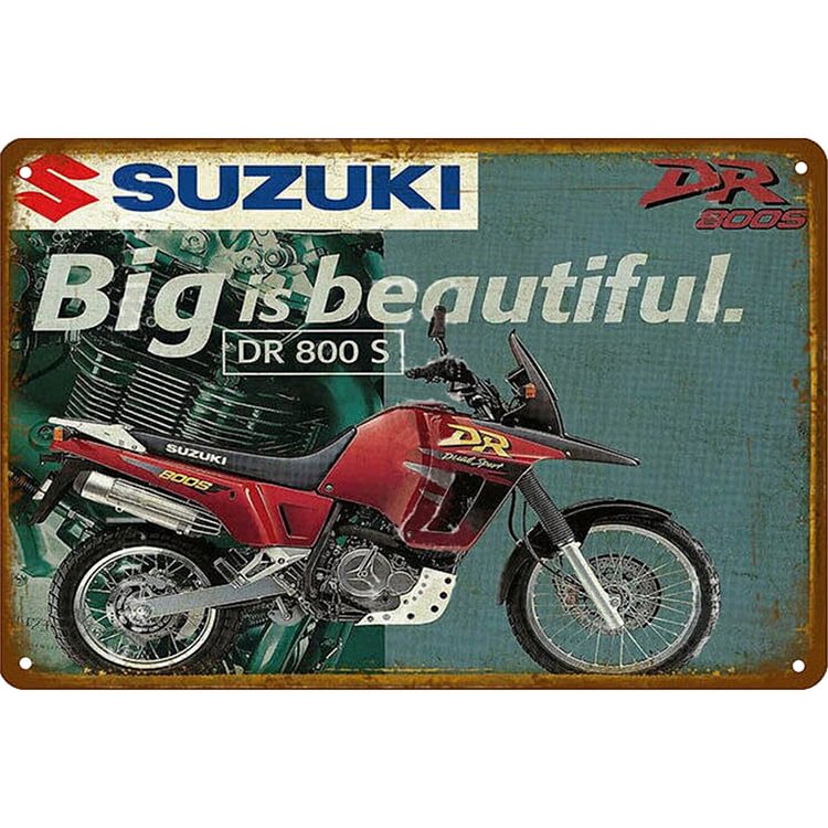 SUZUKI Motorcycle - Vintage Tin Signs/Wooden Signs - 20*30cm/30*40cm