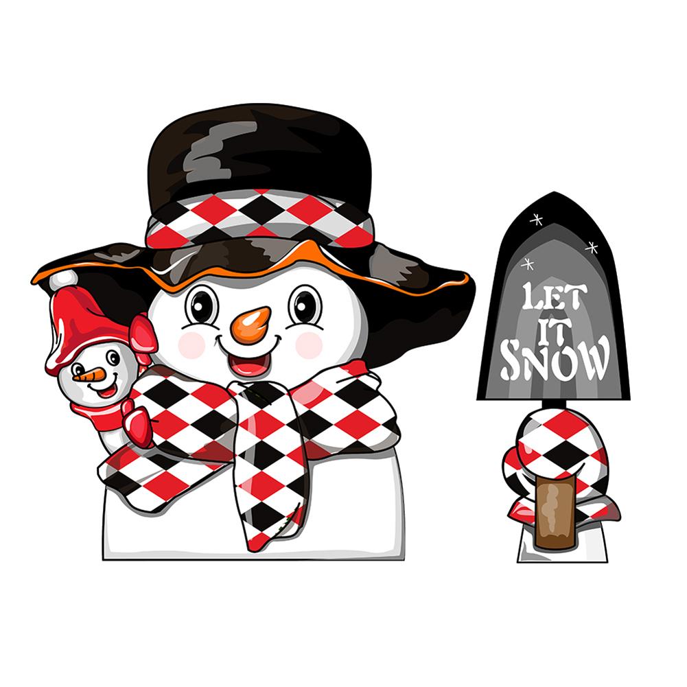 Christmas Car Rear Windshield Wiper Stickers Decals (Black Hat Snowman), 501 Original
Christmas Car Rear Windshield Wiper Stickers Decals (Black Hat Snowman), 501 Original