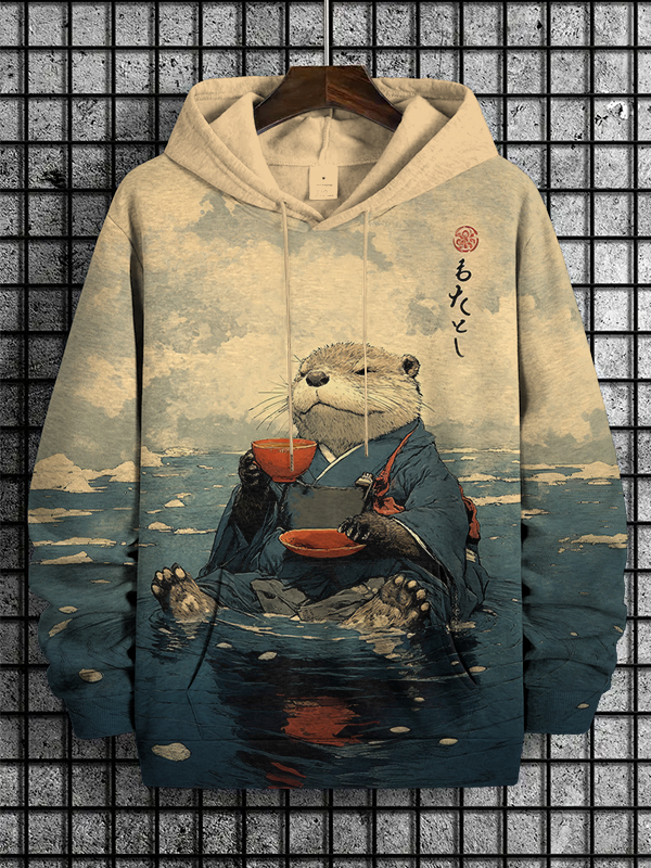 kimono pattern hoodies