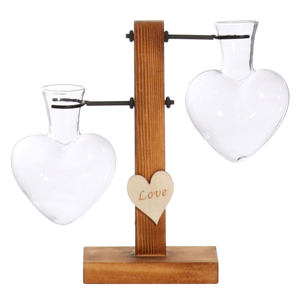 Nordic Style Wood Stand Glass Vase Hydroponic Plants Holder Home Decor, 501 Original
Nordic Style Wood Stand Glass Vase Hydroponic Plants Holder Home Decor, 501 Original