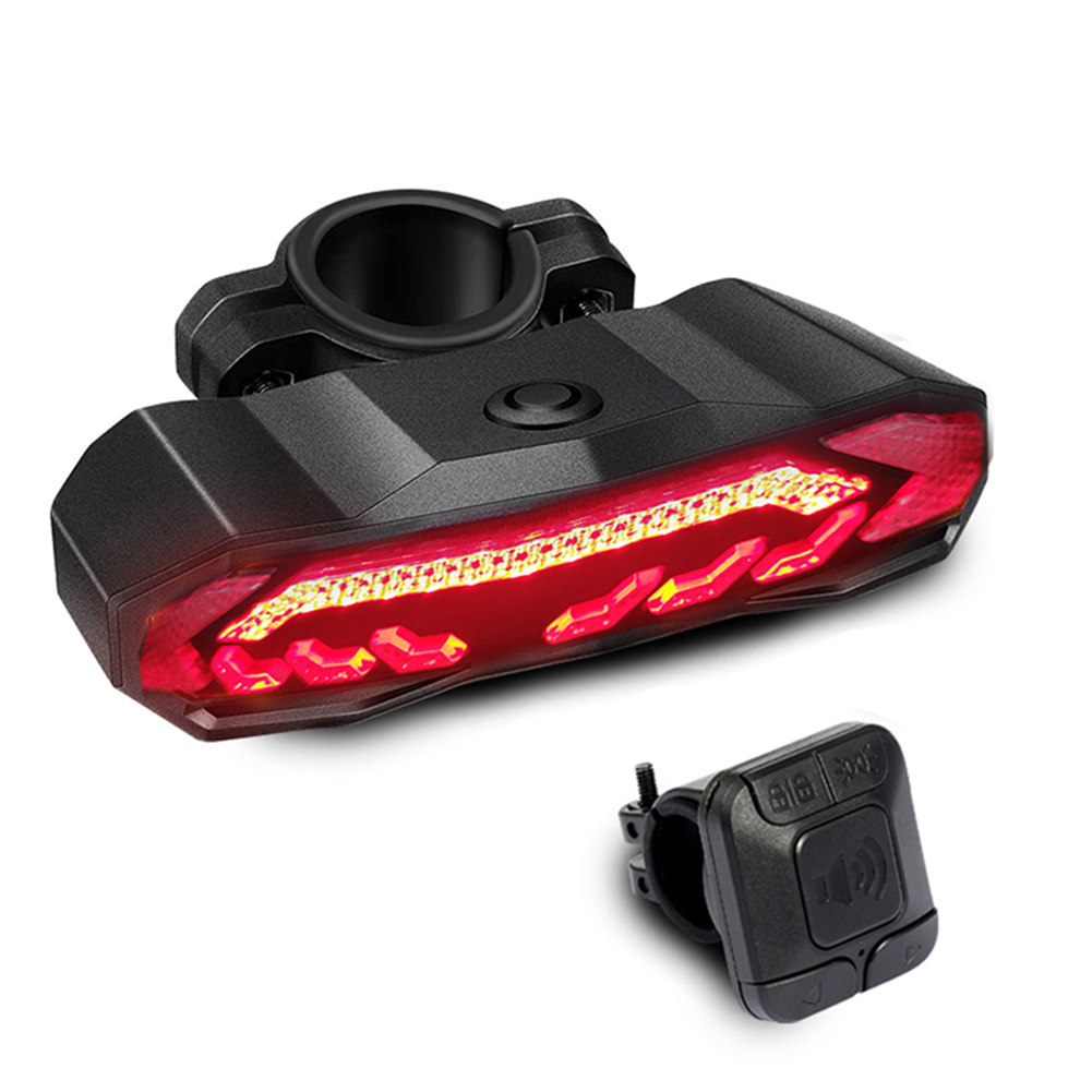 Anti-Theft Bicycle Taillight Brake Steering Induction Bike Light with Bell, 501 Original
Anti-Theft Bicycle Taillight Brake Steering Induction Bike Light with Bell, 501 Original
