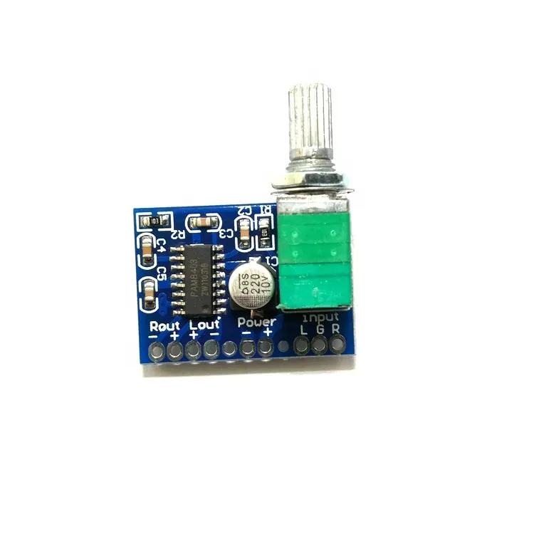 PAM8403 USB 5V Power Supply 3W*2 Digital Power Amplifier Board HD Sound Quality Mini Digital Audio Amplifier Board