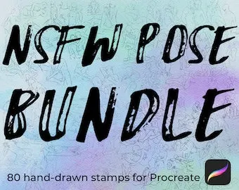 pornhint Pornhint Couple Pose Stamps for Procreate (NSFW) BUNDLE