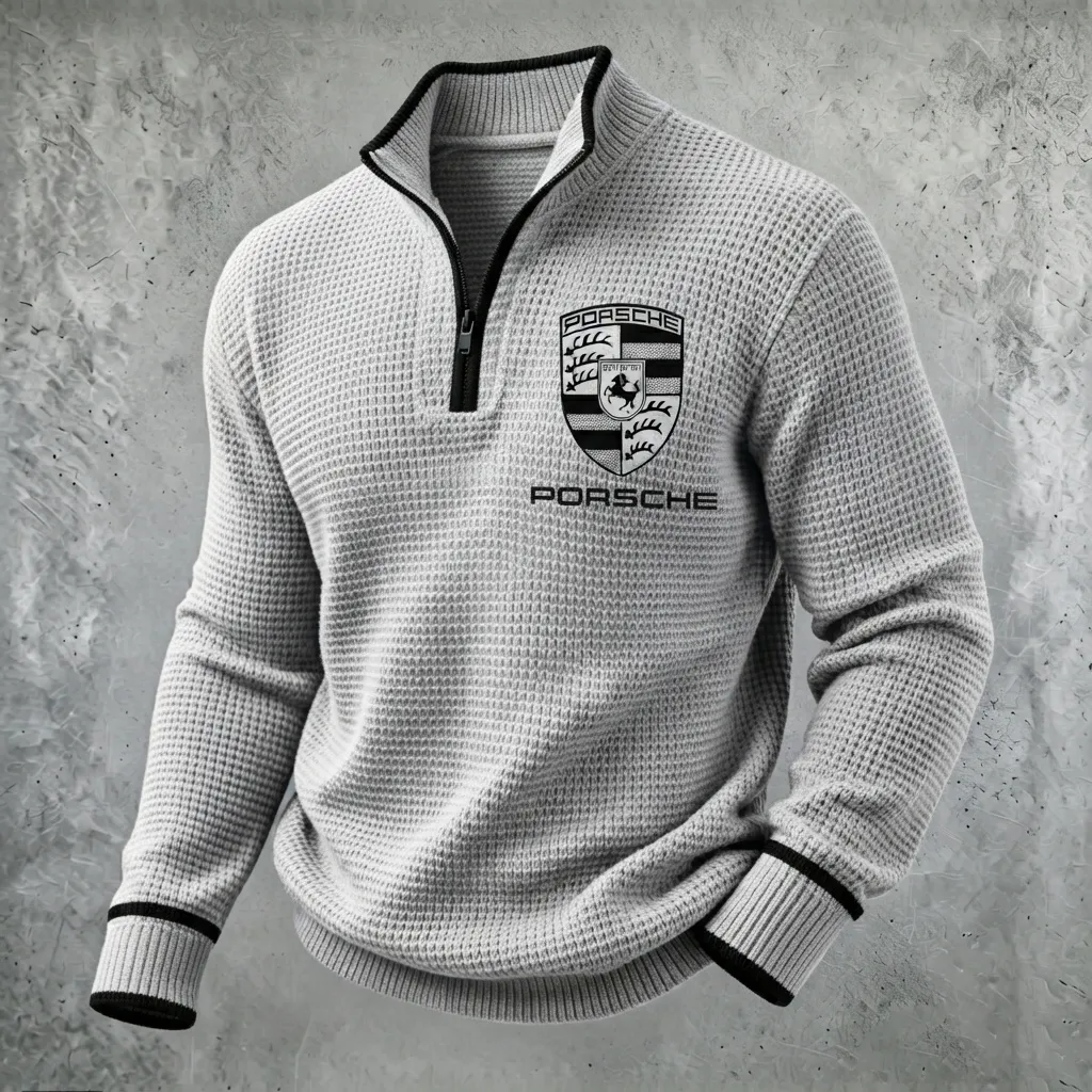Men's Minimalist Knit Sweatshirt