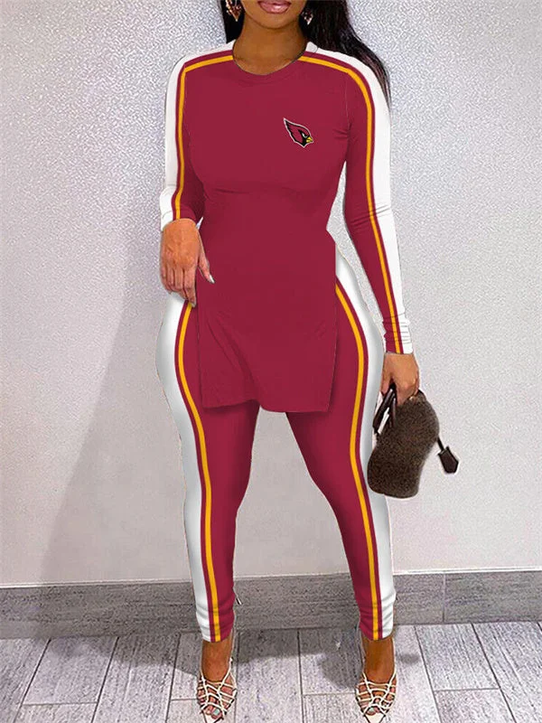 Arizona Cardinals
Limited Edition High Slit Shirts And Leggings Two-Piece Suits