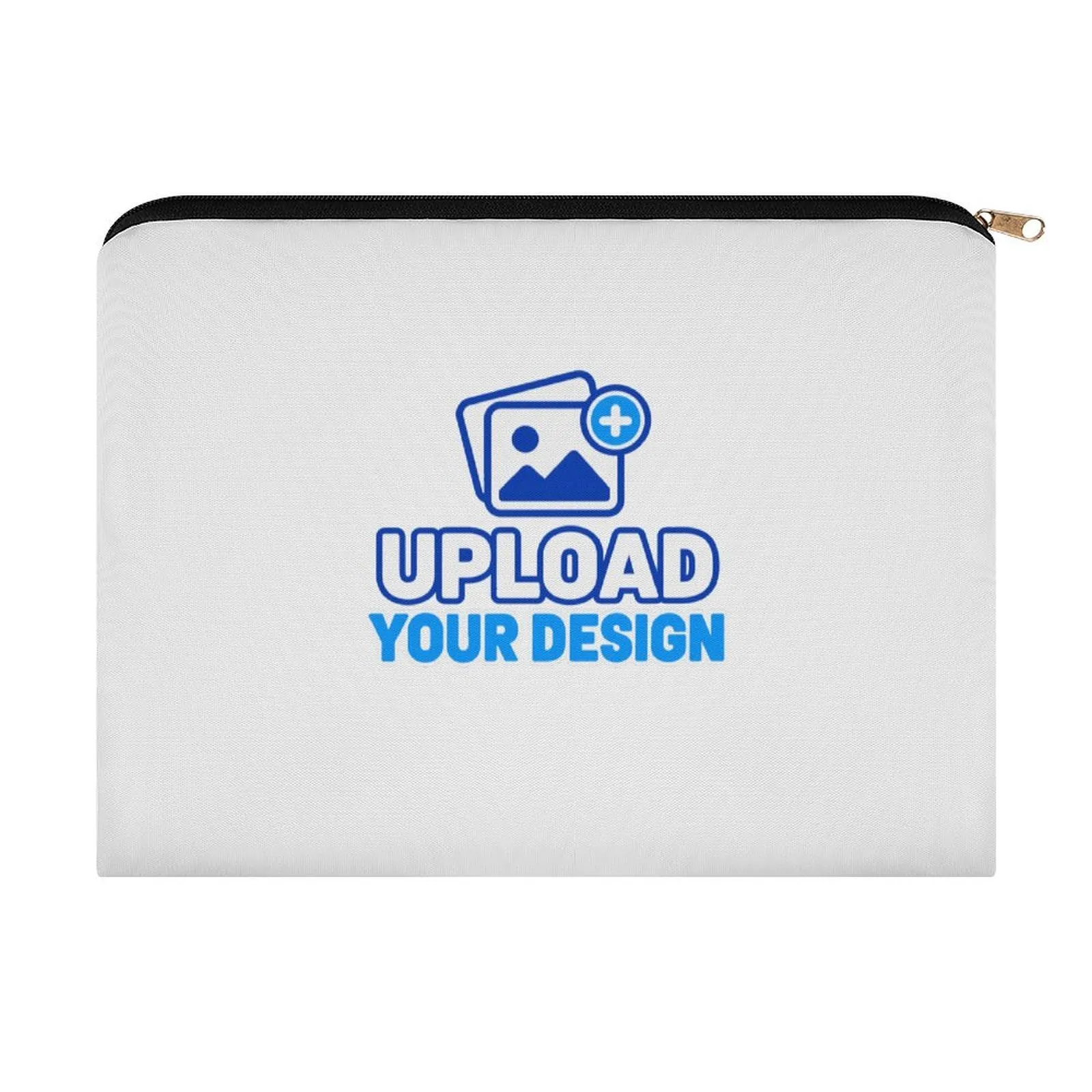 personalized polyester makeup pouch, main product view