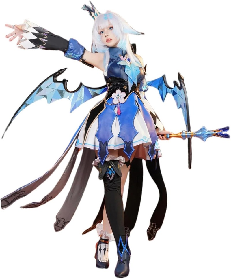 Azuiblc 崩壊スターレイル ケリュドラ 光る王冠付き 金属 Honkai