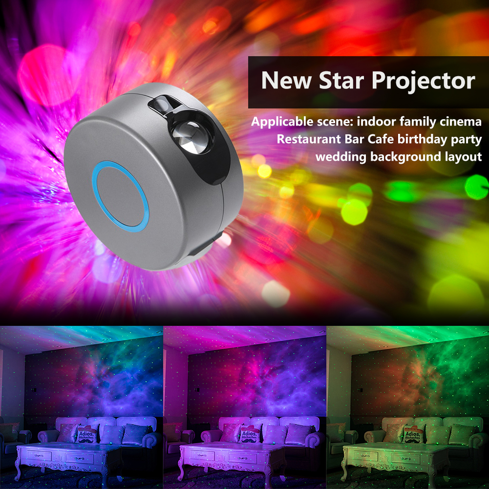 LED Starry Star Sky Projector EU Plug Colorful Night Light for Family Bar, 501 Original
LED Starry Star Sky Projector EU Plug Colorful Night Light for Family Bar, 501 Original
