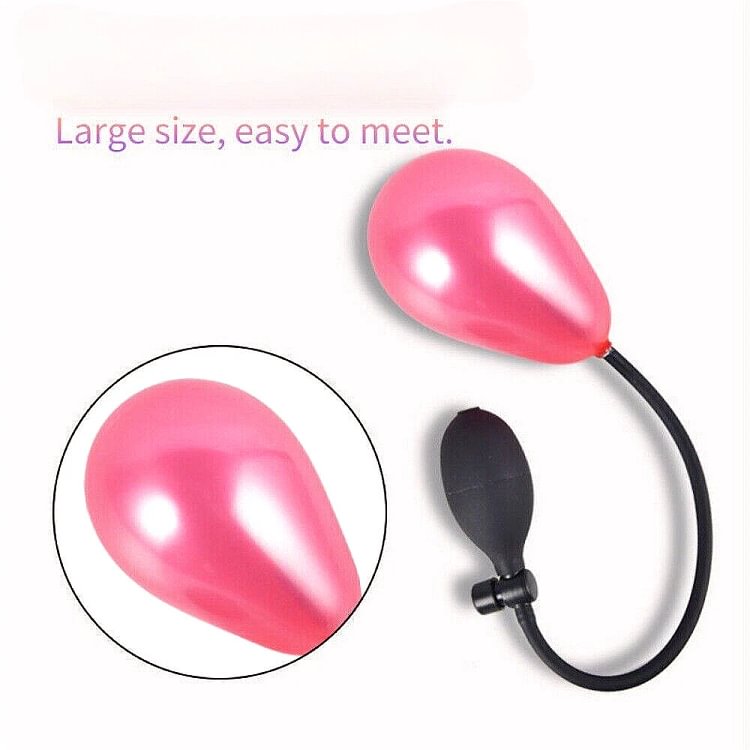 pornhint Pornhint BDSM Inflatable Anal Dilator Sex Toys Pump Women Prostate Stimulator Butt Plug BDSM