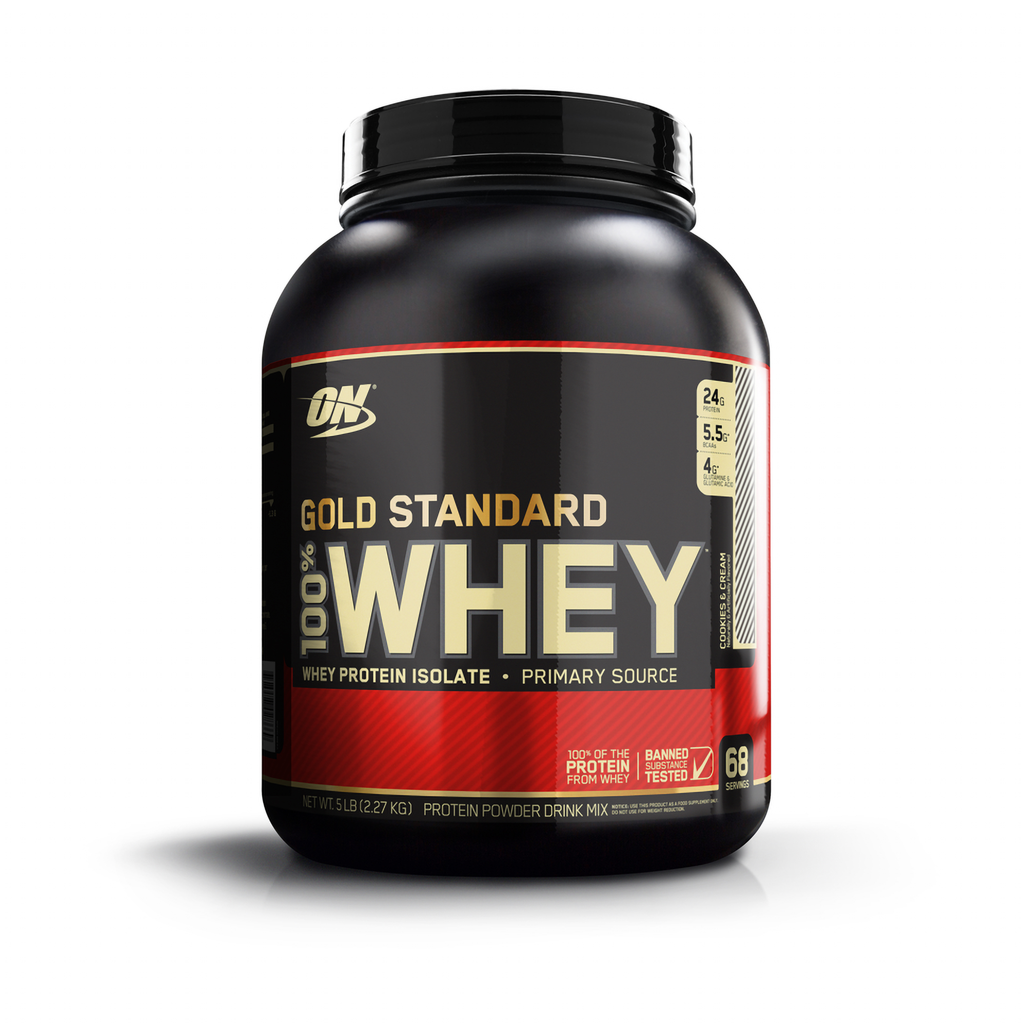 Optimum Nutrition Gold Standard 100 Whey Protein Isolate 5 lbs