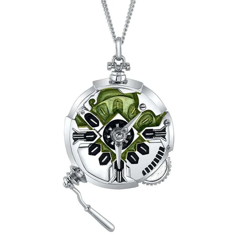 Arcane: League Of Legends 2 (2024) Ekko Stopwatch Pendant Necklace Cosplay Accessories Props Gift