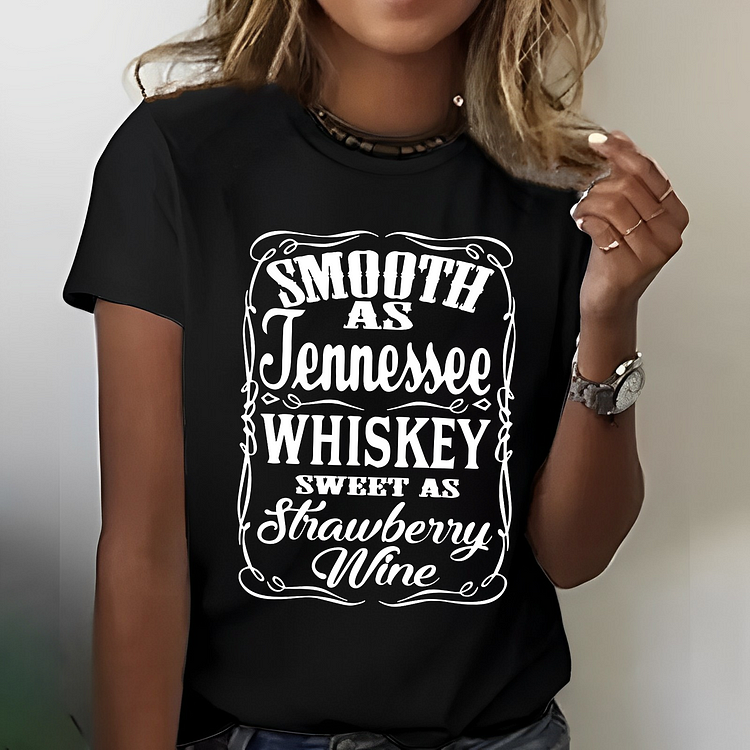 Smooth As Tennessee whiskey T-shirt