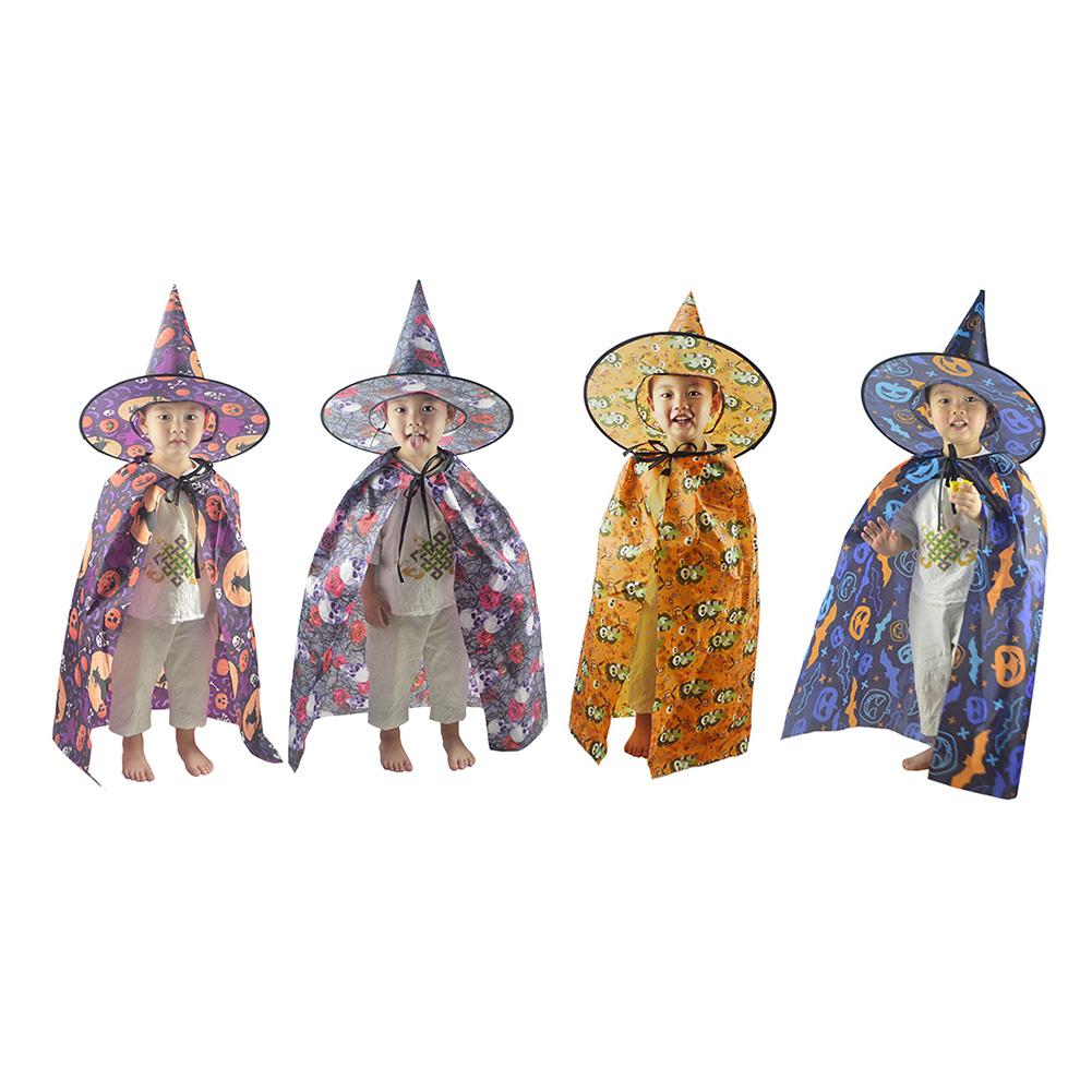 Child Clothing Halloween Costume Witch Cloak Hat Set Kids Birthday Supplies, 501 Original
Child Clothing Halloween Costume Witch Cloak Hat Set Kids Birthday Supplies, 501 Original