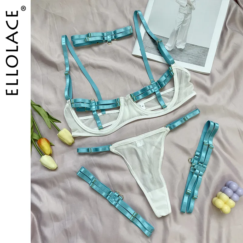 Uaang Ellolace Lingerie Sexy Hollow Out Piece Exotic Costumes Sensual