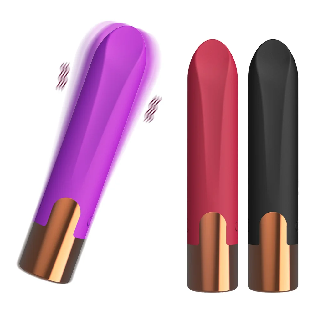 Mini Lipstick Vibrators G Spot Vagina Clitoris Stimulator For Women - Rose Toy
