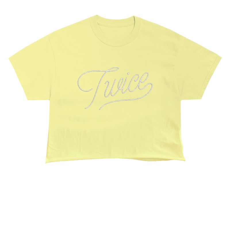 TWICE TONAL CROP T-SHIRT – Twice Official Store