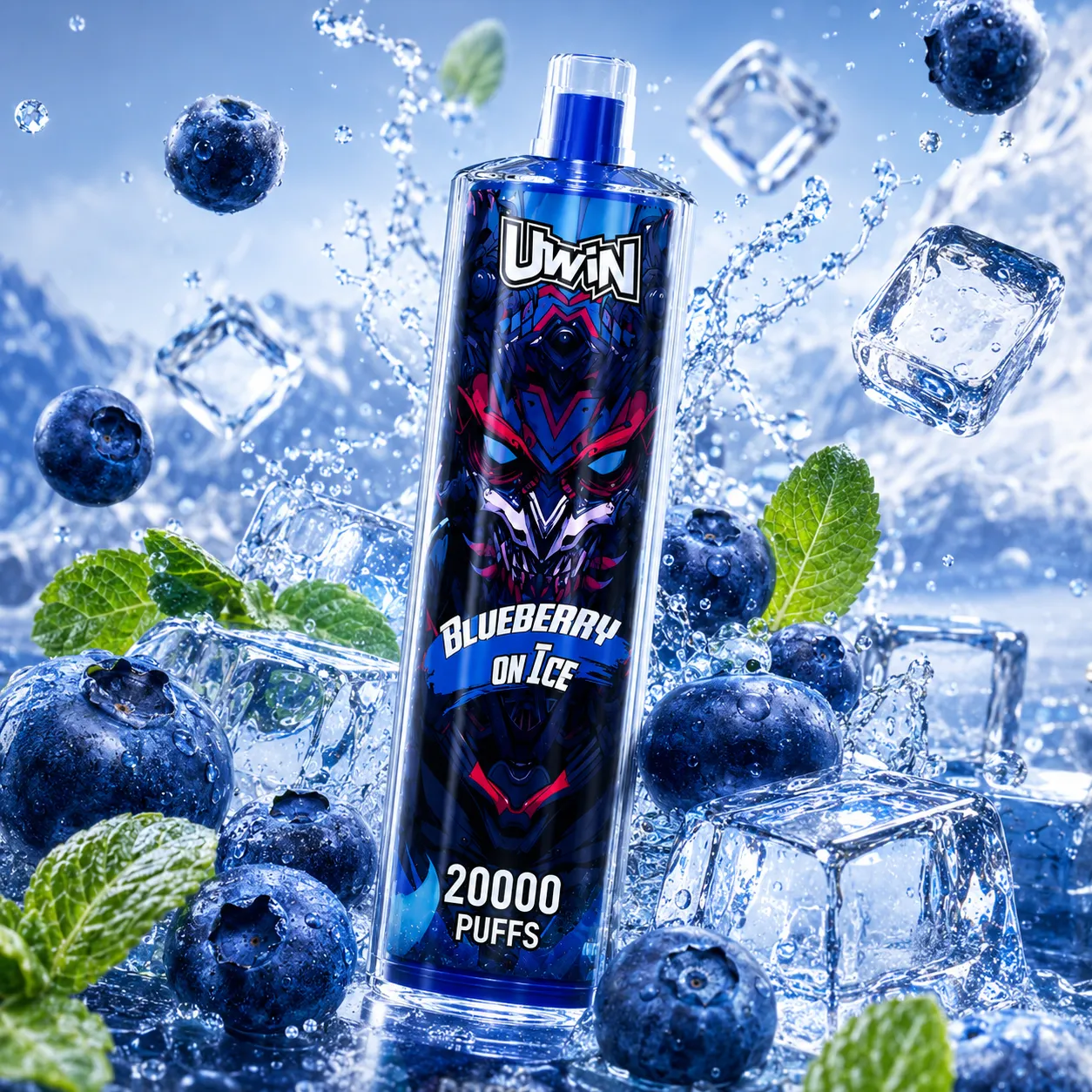 Uwin Shisha Hookah Crystal 20K Vape | 20000 Puffs mysite fumotvapeshop