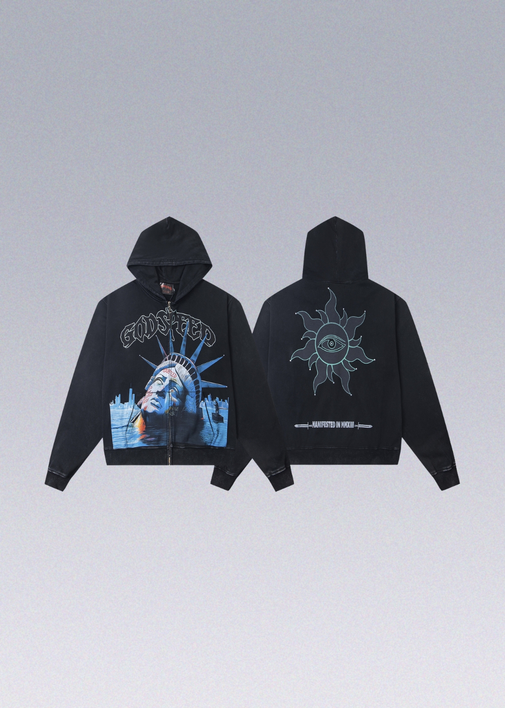 Godspeed Sunken Liberty Zip Hoodie