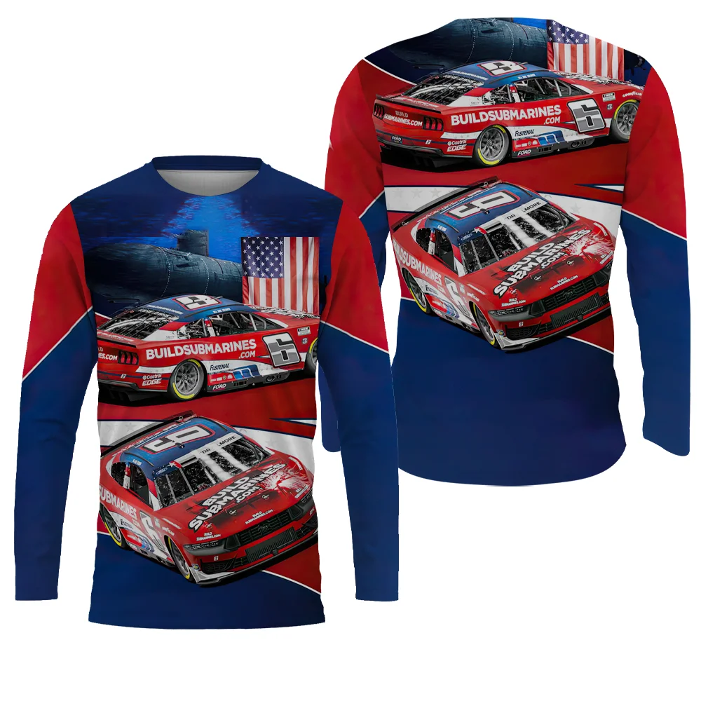 Buildsubmarines Full Printed Long Sleeve T-shirt - Devcarry