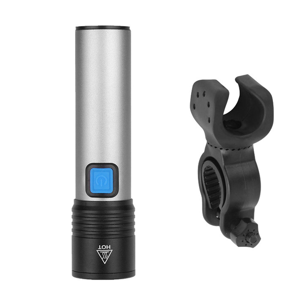 Waterproof 500LM T6 LED Pocket Flashlights Cycling Zoom Torch with Bracket, 501 Original
Waterproof 500LM T6 LED Pocket Flashlights Cycling Zoom Torch with Bracket, 501 Original