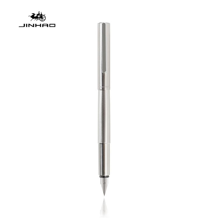 JOURNALSAY Jinhao 35 Series Steel Barrel Airplane Extra Fine Tip Fountain Pen