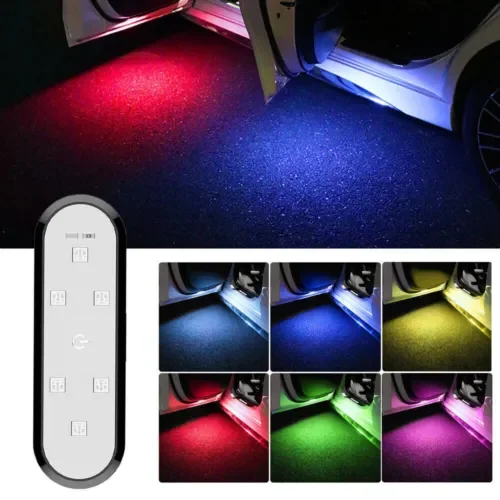Dronehint 7 In1 USB Led Light Car Door Parts Wireless Magnetic Flashing Light Rechargeable (For: BYD) Parts