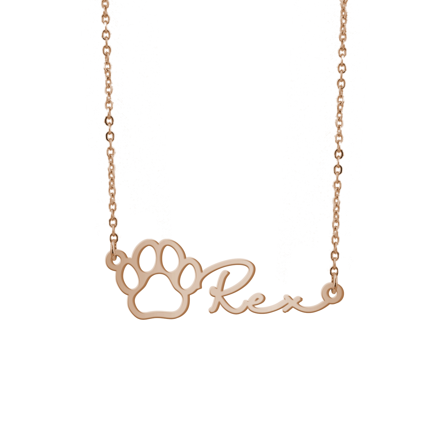 Collier Patte De Chien Et Chat Personnalis Pr Nom