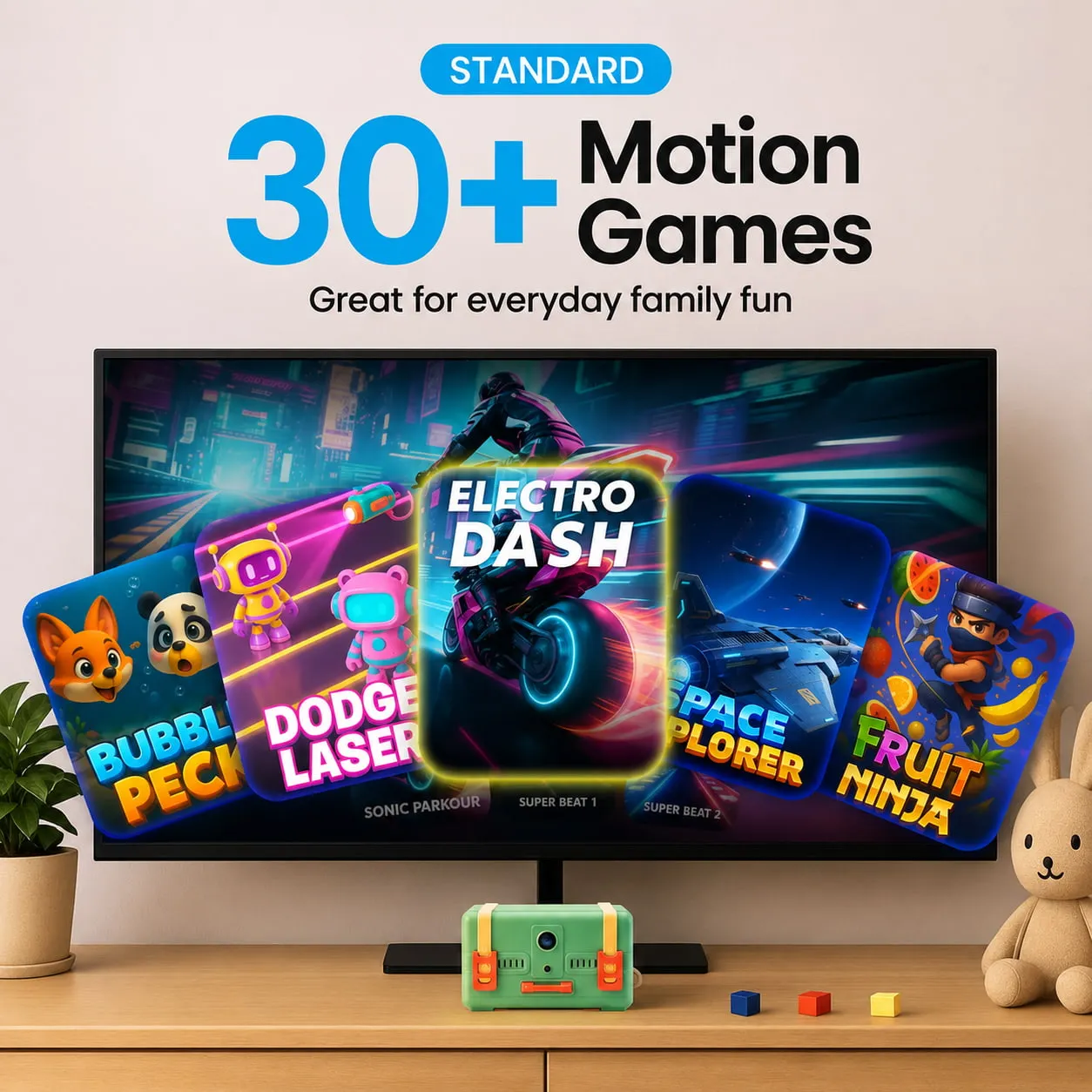 WonderTrek Motion Console: Interactive Gaming for Active Kids