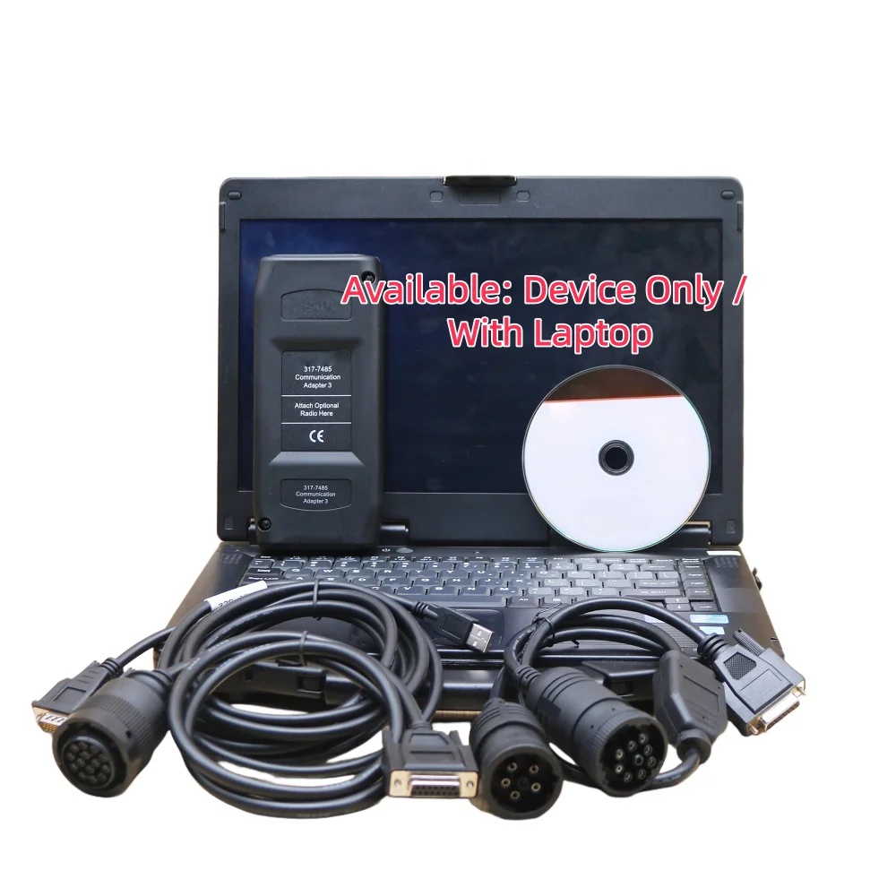 Truck Diagnostic Tool Heavy Duty Scanner Commercial Vehicle Scanner Diesel Engine Tool ET3 317 7485Compatible With Caterpillar