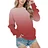 Women Casual Leopard Print Sweatshirt Crew Neck Long Sleeve Top Pullover Loose Trendy Clothes Autumn Winter 2025 Tops Hoodies