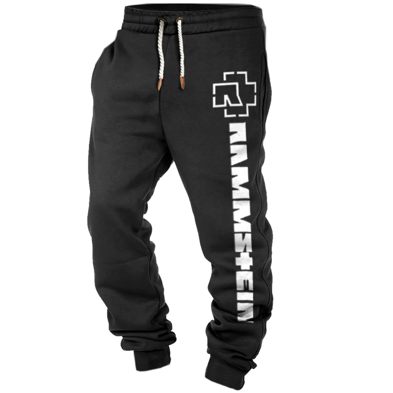 Men's Sweatpants Rammstein Rock Band Casual Vintage Sports Pants / TECHWEAR CLUB / Techwear