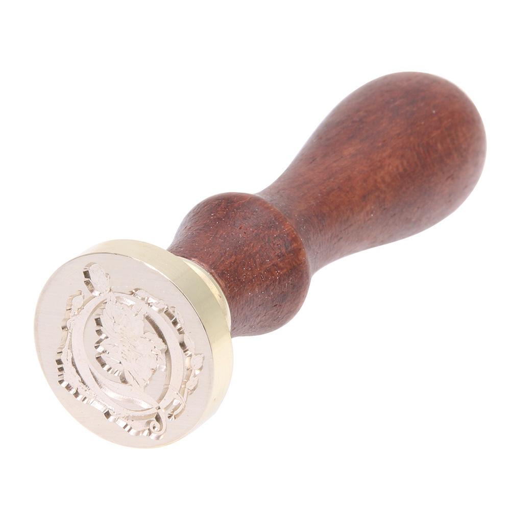 Retro Rose Pattern 26 Letter A-Z Alphabet DIY Wax Seal Stamp with Handle(Q, 501 Original
Retro Rose Pattern 26 Letter A-Z Alphabet DIY Wax Seal Stamp with Handle(Q, 501 Original