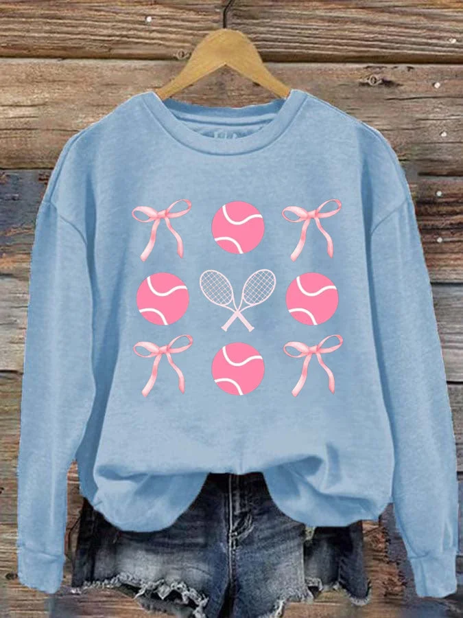 Coquette Tennis Coach Sweatshirt socialshop