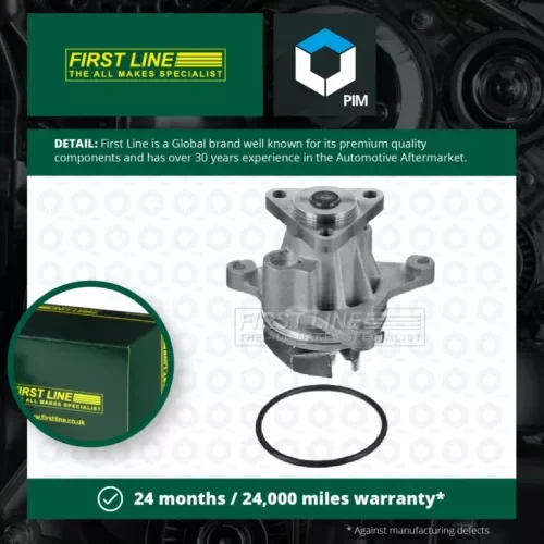 Dronehint Water Pump fits FORD MONDEO Mk3, Mk4, Mk5 1.8 2.0 2.3 2.5 2000 on Coolant New Parts