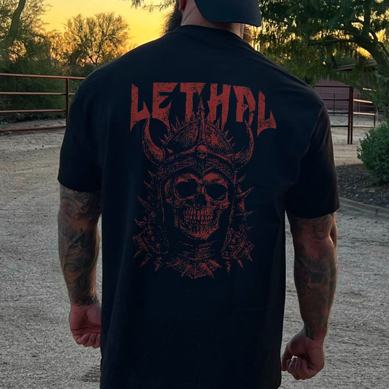 Livereid Lethal Printed Men's T-shirt - Livereid