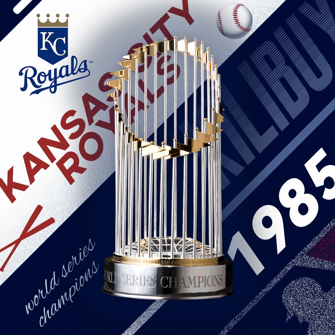 【MLB】1985 KANSAS CITY ROYALS MLB WORLD SERIES WINNER