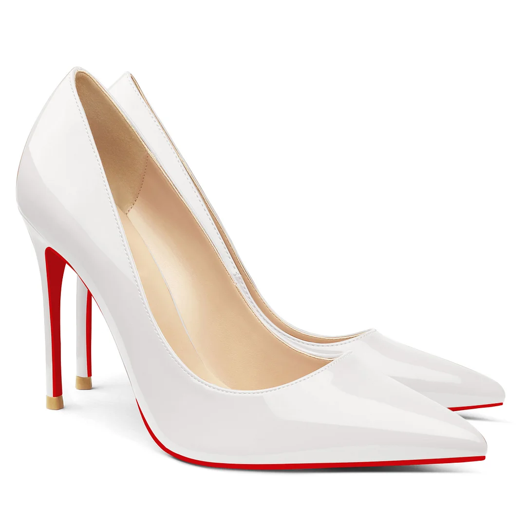100mm High Heels Party Daily Pumps Red Soles Shoes-vocosishoes