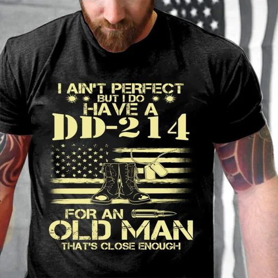 Can I Get My Grandfathers Dd214 Print Mens T-Shirt