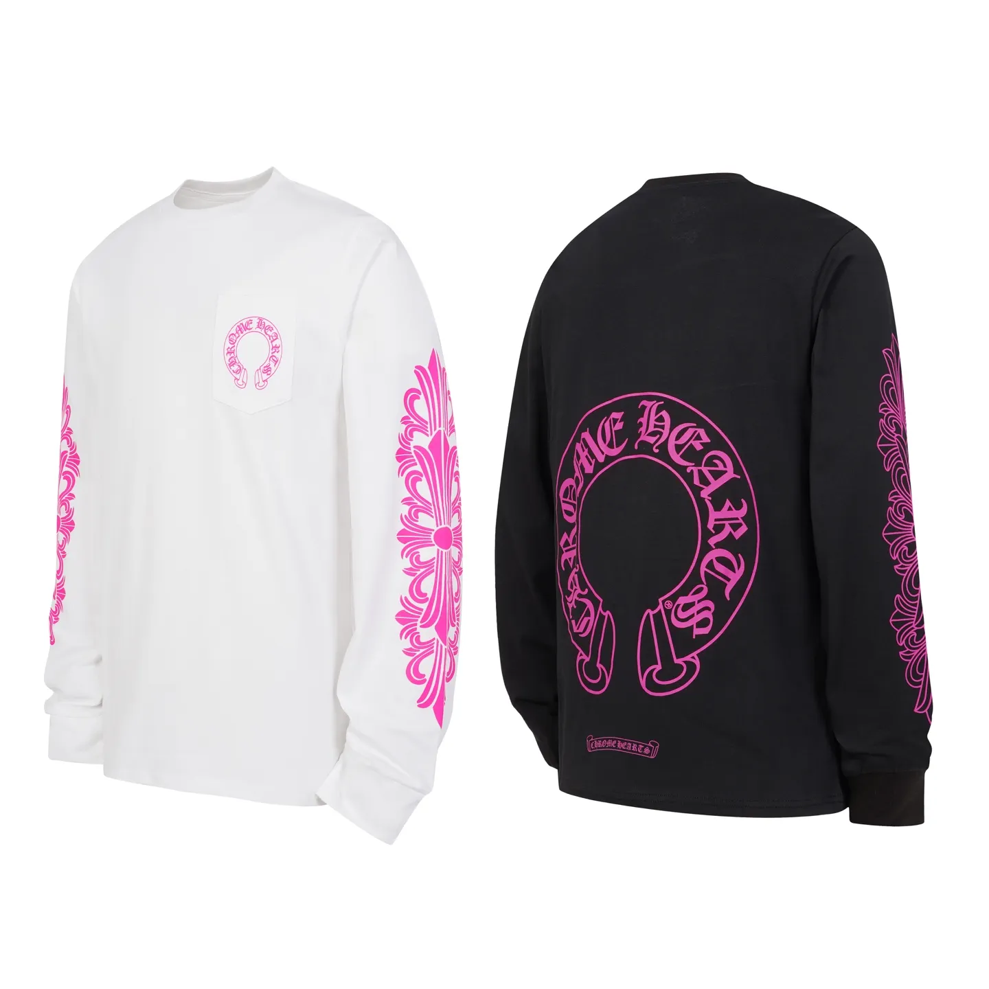 Chrome Hearts Tシャツ黒&白 H0150