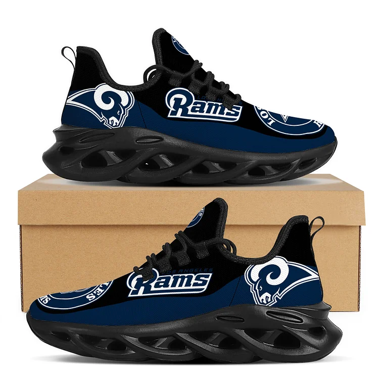New Los Angeles Rams  Sports and leisure black sole blade shoes