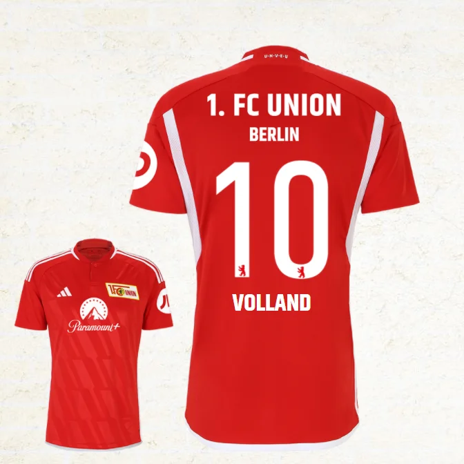 FC Union Berlin Kevin Volland 10 Home Shirt Kit 2023-2024