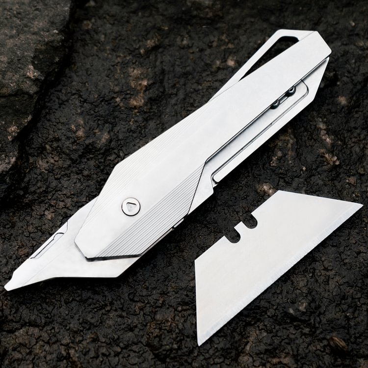 Titanium Utility Folding Knife